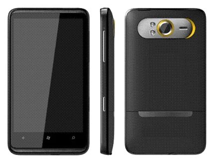 H7000 4.3 "capacitivo Android 2.2 Dual SIM Quadband WCDMA GS